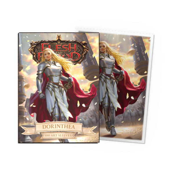 dragon-shield-standard-flesh-and-blood-art-sleeves-dorinthea-100-sleeves